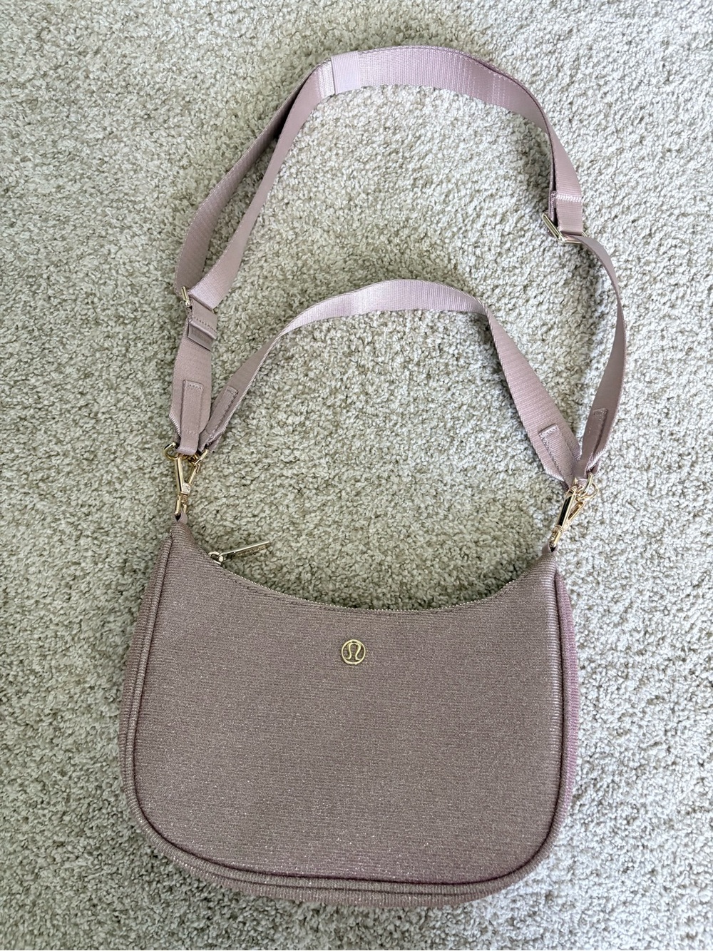 Lululemon City Essentials 3L Shoulder Bag Rose-Dust Shimmer Shoulder Bag